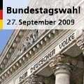 Bundestagswahl am 27. September 2009
